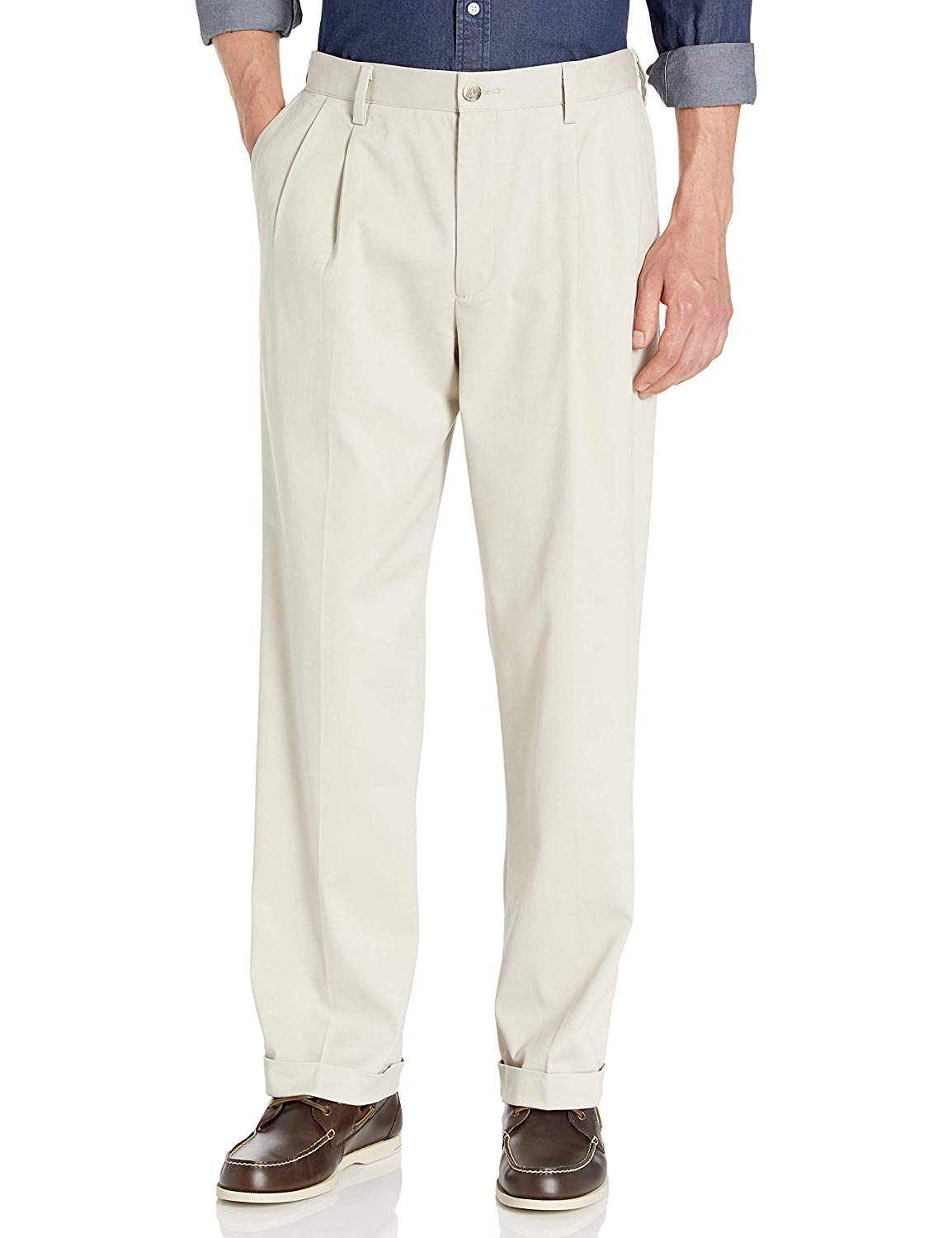 dockers d4 pleated cuffed