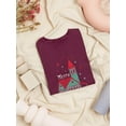 thumbnail image 3 of Storybook Style Xmas Cabin T-Shirt Women -Image by Shutterstock, Female x-Large, 3 of 4