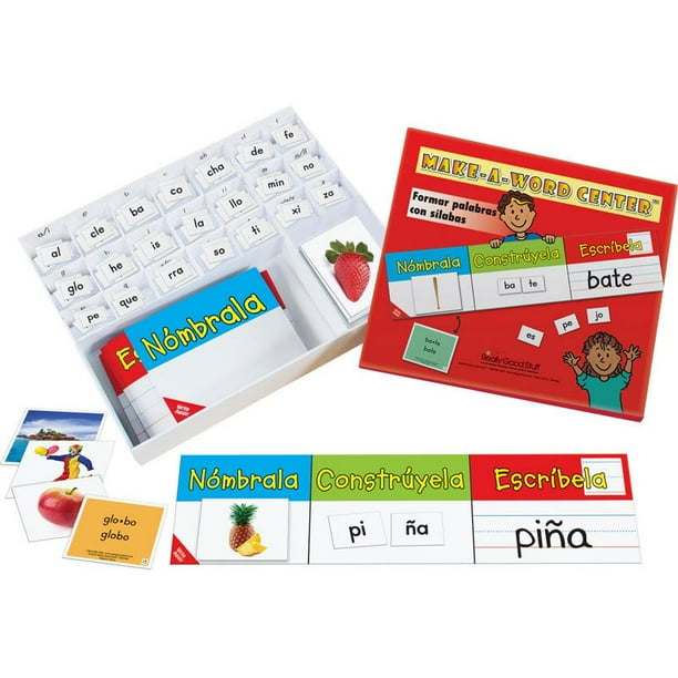 Formar Palabras Con Silabas Make A Word Center Spanish Syllables Walmart Com Walmart Com