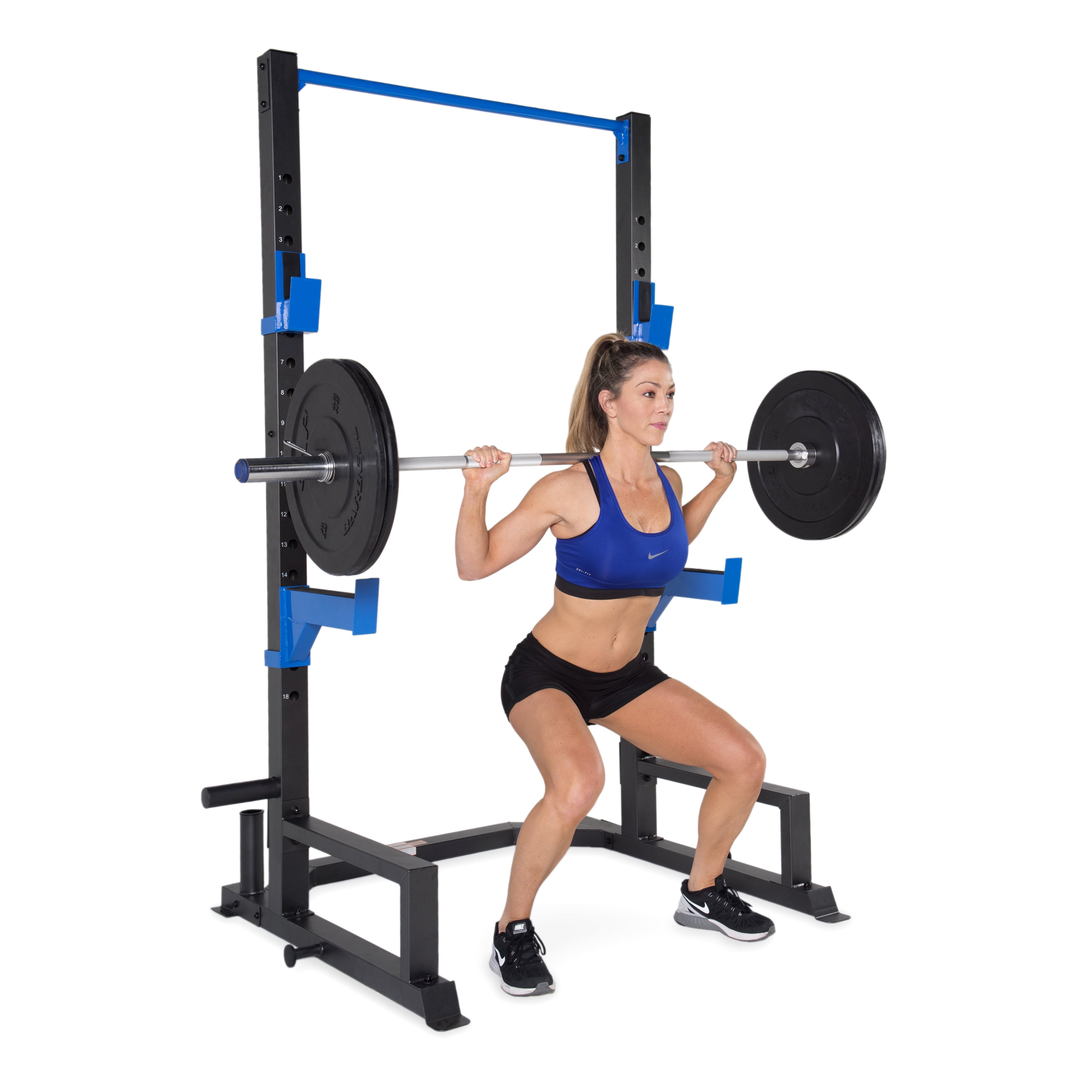Fuel Pureformance Deluxe Power Cage with Fuel Adjustable FID Weight Bench