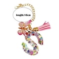 thumbnail image 3 of Letter Keychain For Cup Enthusiasts Initial Charm With Secure Lobster Clasp, 3 of 6