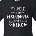 thumbnail image 4 of Inktastic My Uncle is a Firefighter and a Hero Youth T-Shirt, 4 of 5