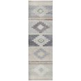 thumbnail image 2 of Addison Rugs Dream Shag Premium Machine Washable Transitional Aztec Gray Runner Rug, 2'3" x 7'6", 2 of 8