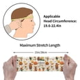 thumbnail image 7 of Wukai Autumn In The Forest Sports sweatband,Men & Women Sweatband Headband for Running, Cross Training, Racquetball, Working Out, 7 of 7