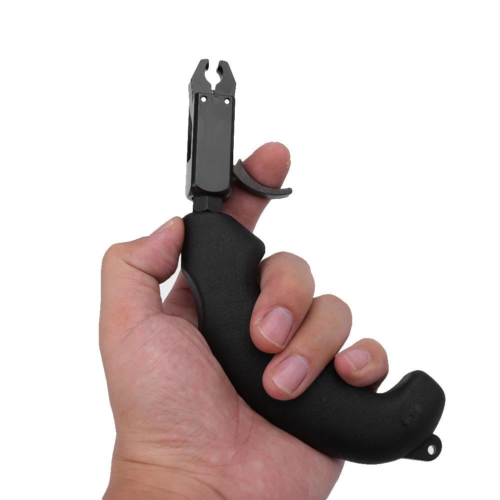4 Finger Caliper Bow Release Grip for Compound Bow Archery Release Aid P7M5 