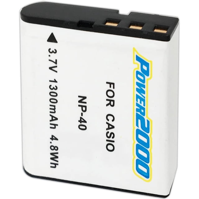 Batería de 2000 ACD-235 Li-Ion 1300 mAh 3,7 V para Casio NP-40