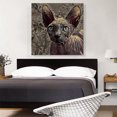 thumbnail image 2 of ARTCANVAS Sphynx Cat Breed Canvas Art Print - Size: 36" x 36" (1.50" Deep), 2 of 9