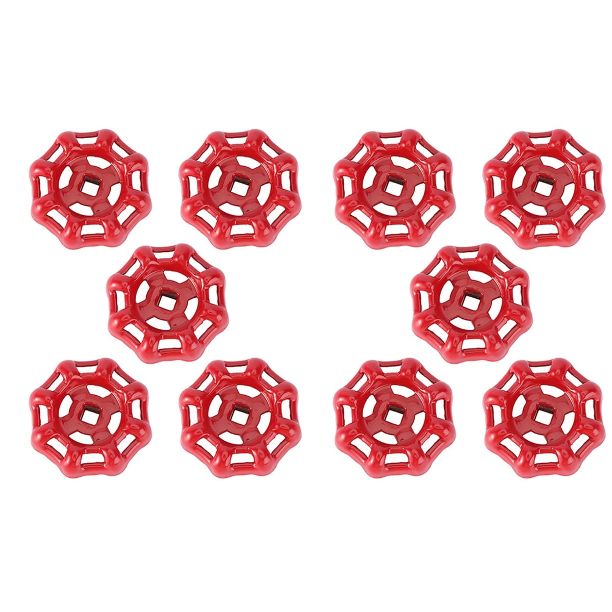 FRCOLOR 10 pcs Spigot Handle Gate Valve Handle Shower Knob 8x8cm