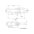 thumbnail image 3 of Rigid Hitch (DTS-6-2525) Nylon Strap with Shackle Mount Kit for 2-1/2 Inch Receivers, 3 of 4