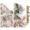 thumbnail image 6 of Fantaslook Blouses for Women Dressy Casual V Neck Pleated Tunic Tops Summer Short Sleeve Boho Shirts, 6 of 8