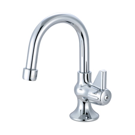 Central Brass 0281-Ah 1.5 GPM Single Handle Bar Faucet - Chrome