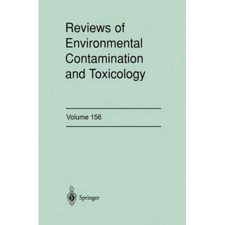 Reviews Of Environmental Contamination And Toxicology