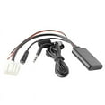 thumbnail image 1 of Car Bluetooth 5.0 Aux Cable Microphone Handsfree Mobile Phone Free Calling Adapter For Mazda 2 3 5 6 MX5 RX8 CX7,,black, 1 of 5
