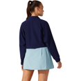 thumbnail image 2 of ASICS Womens Match Woven Jacket, Blue, Small, 2 of 5