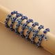 thumbnail image 4 of Evil eye bracelet niche retro adjustable braided blue lucky bracelet three-piece set Couple jewelry Valentine's Day gift, 4 of 5