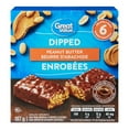 thumbnail image 1 of Great Value Peanut Butter Dipped Granola Bars, 1 of 4