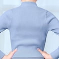 thumbnail image 5 of mgoYE Girl's Dance Wrap Sweater Ballet Top Warm up for Leotards, Dress(Blue,120), 5 of 8