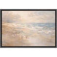 thumbnail image 6 of Framed Canvas Print Beach Wall Art Coastal Decorative for Living Room Bedroom - 24"x36" BLACK, 6 of 8