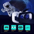 thumbnail image 5 of Virtual Reality Headset VR Glasses Compatible with iPhone and Android Adjustable 3D VR Phone Headset for 4.7 to 6.5 Inch, with Controller for Movies and Mobile Games, 5 of 7