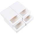 thumbnail image 7 of 20 Pack Kraft Paper Drawer Box 5x4.5x1.7" Festival Gift Wrapping Boxes Soap Jewelry Candy Weeding Party Favors Gift Packaging Boxes White DIY, 7 of 7