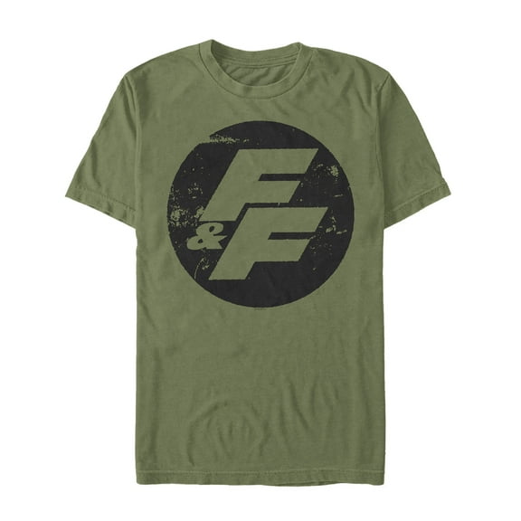 Men's Fast & Furious Vintage FF Logo Graphic Tee Military Green 2X Large