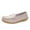 Beige, variant on Non Slip Work Shoes for Women Comfortable Square Toe Slip on Flats Soft Work Flats Soft Ballet Flats