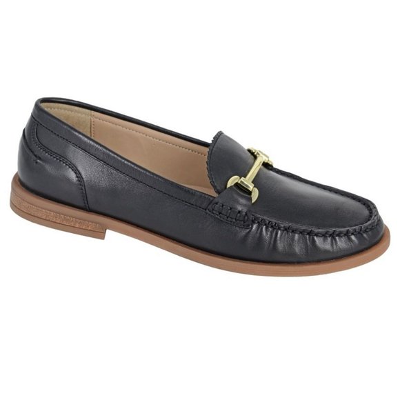 Cipriata Womens Nicolosa Leather Saddle Loafers