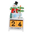 thumbnail image 5 of WHAMVOX  Decorations Xmas Countdown Calendar Perpetual Desk Elder Yellow, 5 of 8