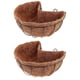 thumbnail image 3 of Metal Hanging Flower Pot Holder 2Pcs Wall Basket For Outdoor Garden Durable Sunlight Resistant Design, 3 of 5