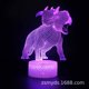 thumbnail image 1 of Juguetes de dinosaurio para niños, luz nocturna de ilusión 3D de dinosaurio con 3 patrones, juguetes dinámicos que cambian de color para niños y niñas, 1 of 4