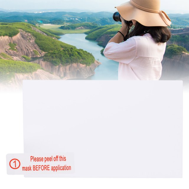 Película Protectora de Pantalla, Gafas complete Templadas Translúcidas Protector de Pantalla 2.5d Edge para Cámara
