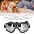 thumbnail image 4 of Lunettes de Soleil pour Animaux, Lunettes de Chien Anti-Uv Sangle de Lentille Réglable pour Cyclisme Lentille Rouge, Lentille Grise, Lentille Transparente, Lentille Argent, 4 of 7