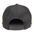 thumbnail image 3 of Men's American Needle Black Boston Bruins HotFoot Stripes Trucker Adjustable Hat, 3 of 3