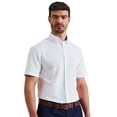 thumbnail image 2 of Premier Mens Supreme Oxford Short-Sleeved Formal Shirt, 2 of 4