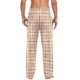 thumbnail image 5 of Pantalones de pijama largos para hombre, informales, con estampado a cuadros, holgados, deportivos, elásticos, rectos, vintage, con bolsillos, 5 of 6