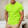 thumbnail image 2 of Men's Sports T-Shirts - Breathable Quick-Dry, Loose Fit, Polyester, Spring/Summer, Sizes S-XXXL (Bust 95-125cm), 2 of 6