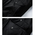 thumbnail image 5 of guisaled Mens Winter Jacket Warm Thicken Sherpa Lined Bomber Jacket Lapel Collar Trucker Military Coat wiht Multi Pockets s, 5 of 8