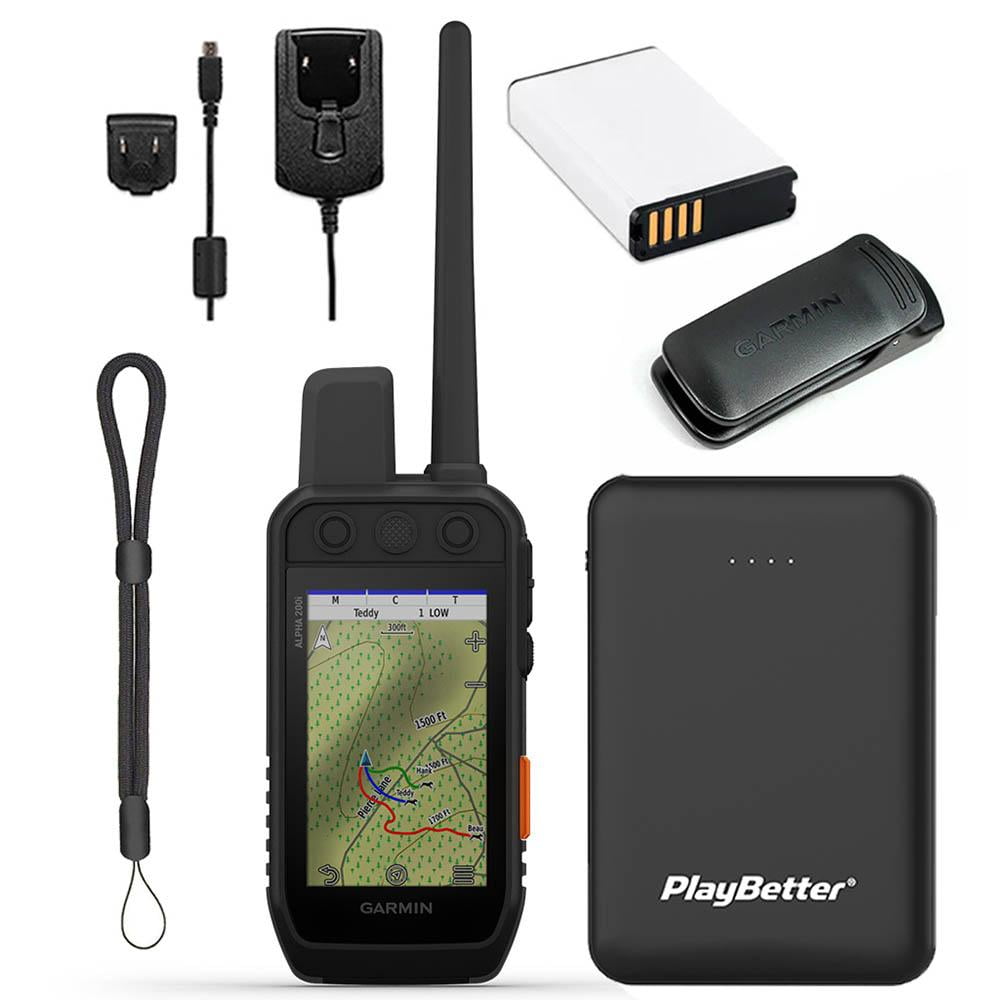 Garmin Alpha 200i (Handheld Only) GPS Dog Tracker HuntBetter Bundle