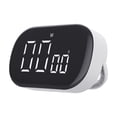 thumbnail image 4 of Temporizador de cocina Temporizadores de escritorio Recordatorio de alarma Pantalla LED grande Temporizador digital Blanco, 4 of 9