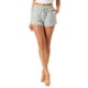 thumbnail image 1 of Pantalones cortos de pijama ajustables con cordón de INSPIRAR CHIC para mujer, ropa de descanso, pantalones cortos para dormir con bolsillos M Gris plateado, 1 of 5