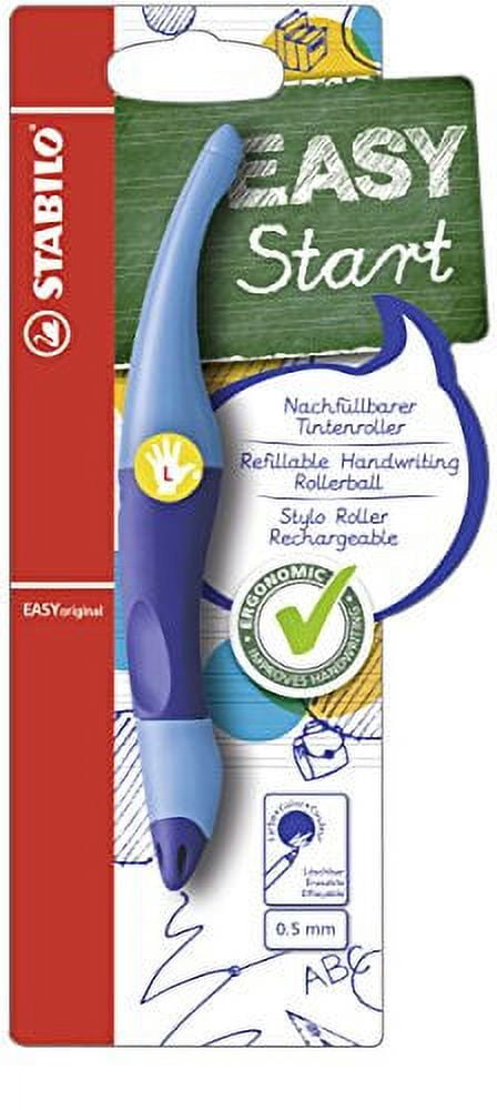 Stabilo EASYoriginal Rollerball Pen, Left-Handed, Dark Blue/Light Blue