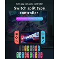 thumbnail image 3 of YISITIAN Wireless Bluetooth Gamepad: Split Left-Right Controller with Motion Sensing, Vibration & Sleep-Wake Function AZ1014-5503, 3 of 7