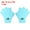 Blue, variant on Silicone Swimming Gloves Webbed Swim Gloves Water Resistance Training Gloves Blue 1 Pair
