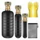 thumbnail image 1 of Drane el kit de vejiga con guantes y bolsa de almacenamiento que se ajuste de goma de la vejiga de limpieza de tuberías para desagües de baño, 1 of 7