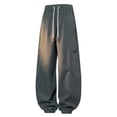 thumbnail image 4 of HOOMEUMY Men's Multi Pocket Cargo Jogger Pants Adjustable Drawstring Waist Elastic Cuffed Ankle Casual Trousers s Available, 4 of 9
