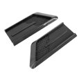 thumbnail image 4 of 2 uds estilo de fibra de carbono embellecedor de ventilación lateral pegatina decorativa ABS branquias de tiburón Universal para coches, 4 of 8