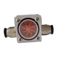 thumbnail image 2 of Indicador de flujo de agua Conexión rápida Estable Fácil instalación Medidor de flujo enfriado por agua para grabar accesorios para computadora Typea 8 mm, 2 of 8