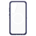 thumbnail image 1 of OtterBox Defender Pro XT Clear Magnets Case Violet Thunder for Samsung Galaxy S25+, 1 of 5