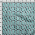 thumbnail image 4 of oneOone Silk Tabby Fabric Triangle Geometric Printed Craft Fabric BTY 42 Inch Wide, 4 of 5