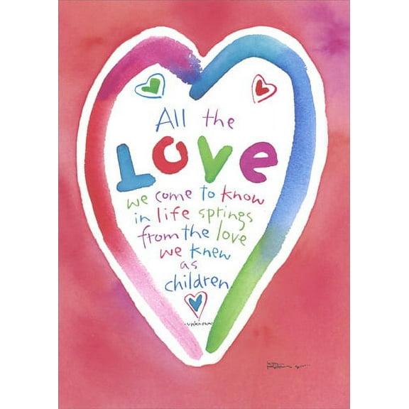Recycled Paper Greetings Valentine Valentine's Day Card